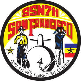 USS San Francisco (SSN-711) Los Angeles-class Submarine