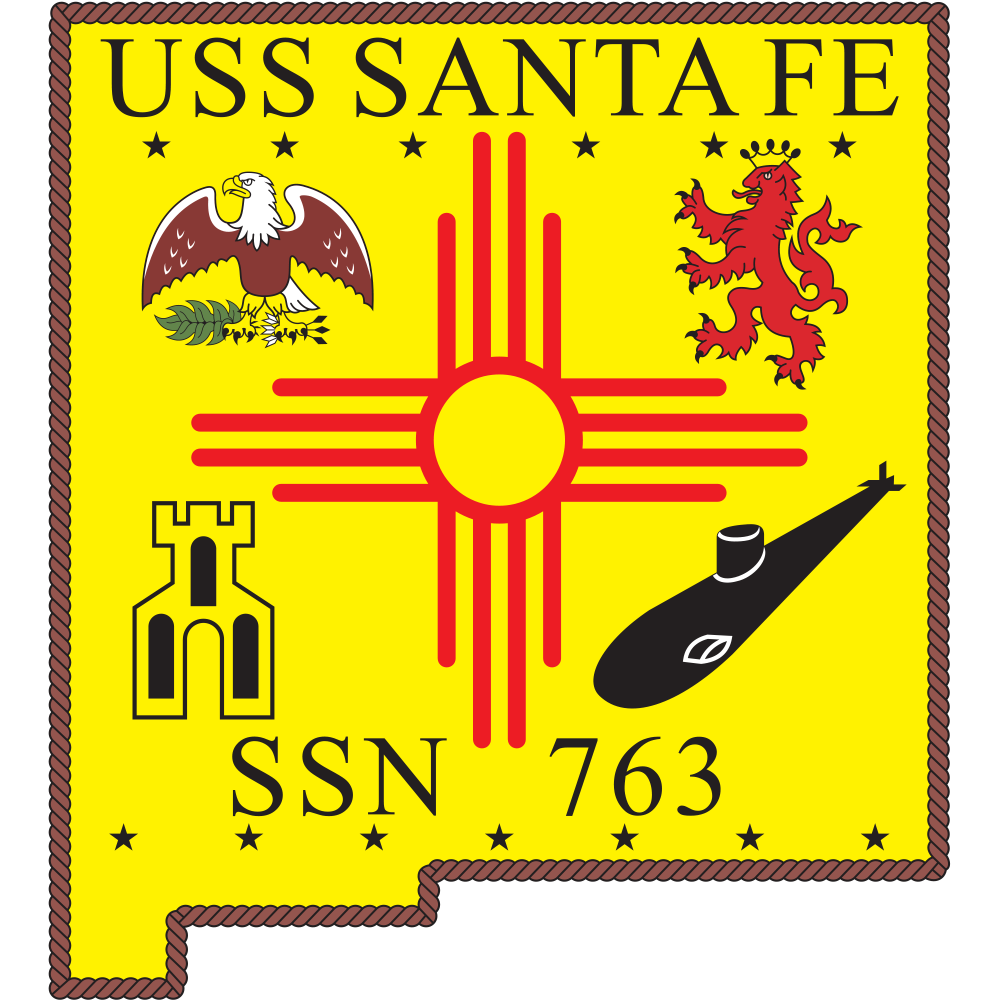 USS Santa Fe (SSN-763) Los Angeles-class Submarine