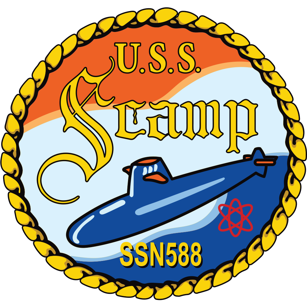 USS Scamp (SSN-588) Skipjack-class Submarine