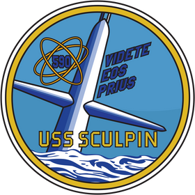 USS Sculpin (SSN-590) Skipjack-class Submarine