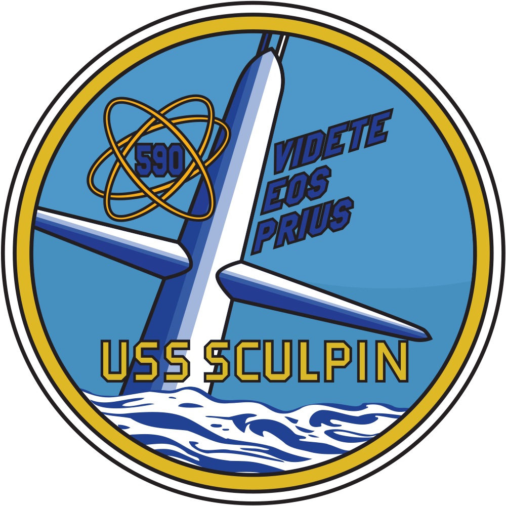 USS Sculpin (SSN-590) Skipjack-class Submarine