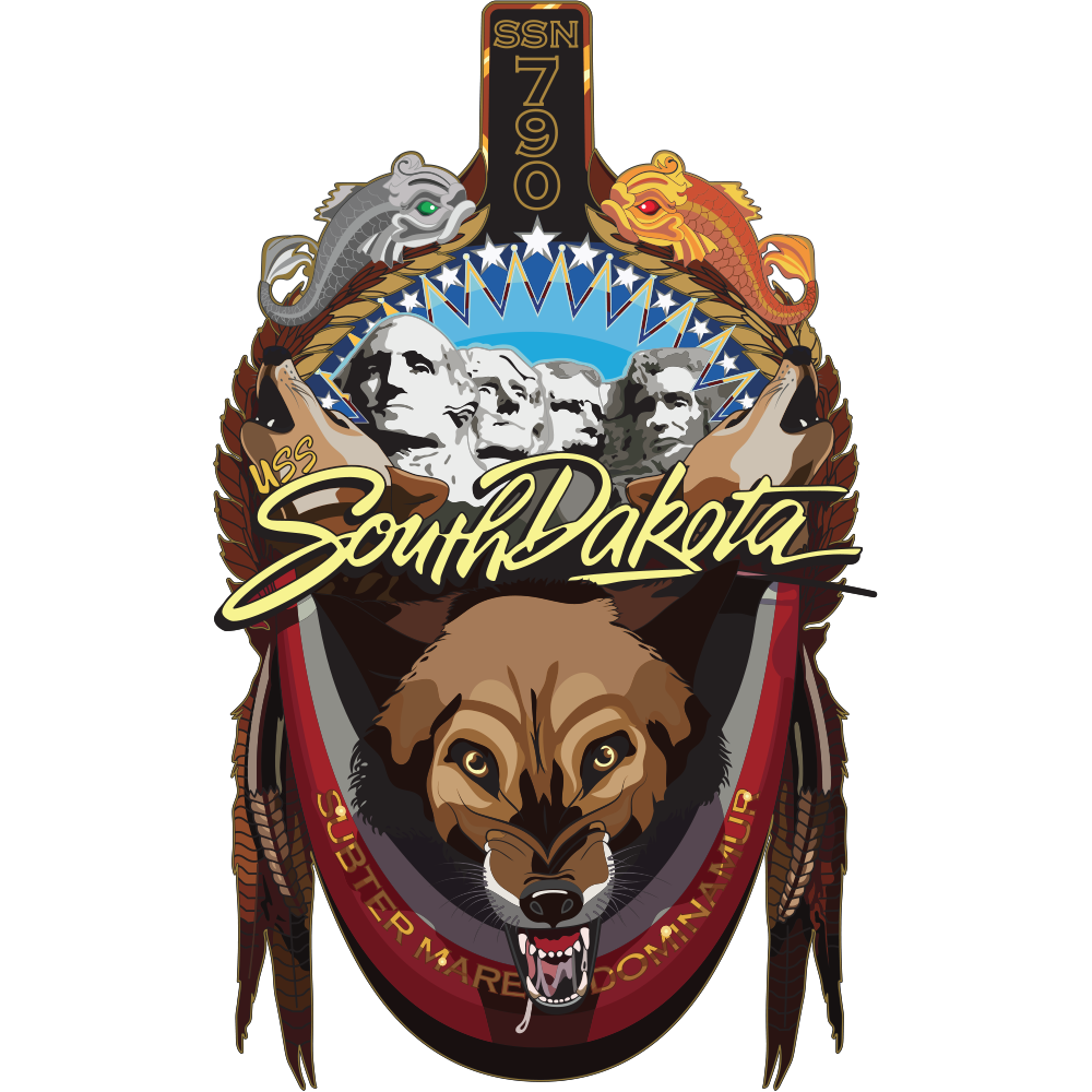 USS South Dakota (SSN-790) Virginia-class Submarine