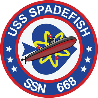 USS Spadefish (SSN-668) Sturgeon-class Submarine