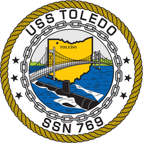 USS Toledo (SSN-769) Los Angeles-class Submarine