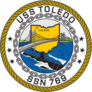 USS Toledo (SSN-769) Los Angeles-class Submarine