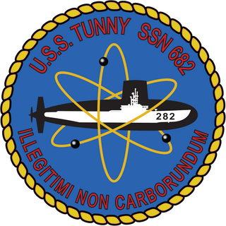 USS Tunny (SSN-682) Sturgeon-class Submarine