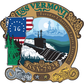 USS Vermont (SSN-792) Virginia-class Submarine