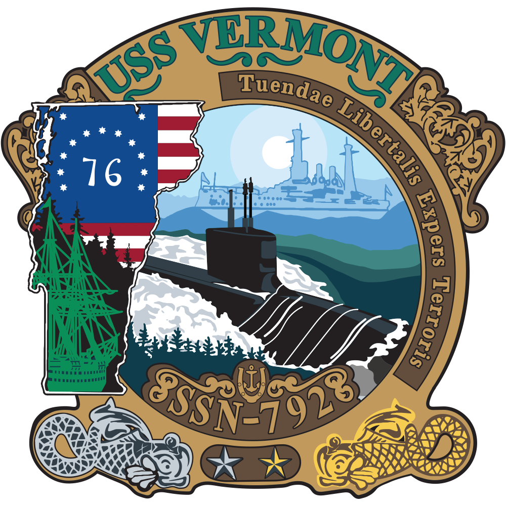USS Vermont (SSN-792) Virginia-class Submarine