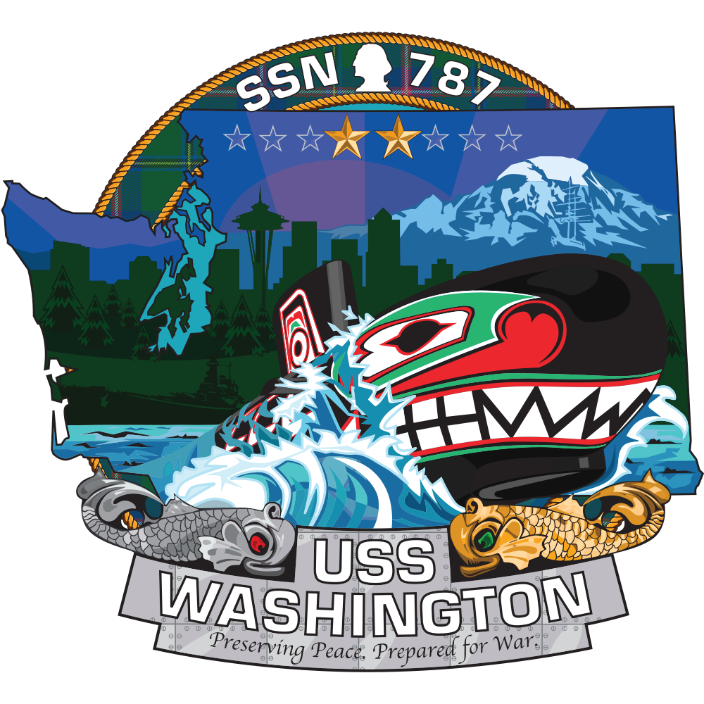 USS Washington (SSN-787) Virginia-class Submarine