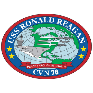 USS Ronald Reagan (CVN-76) Logo Emblem Crest