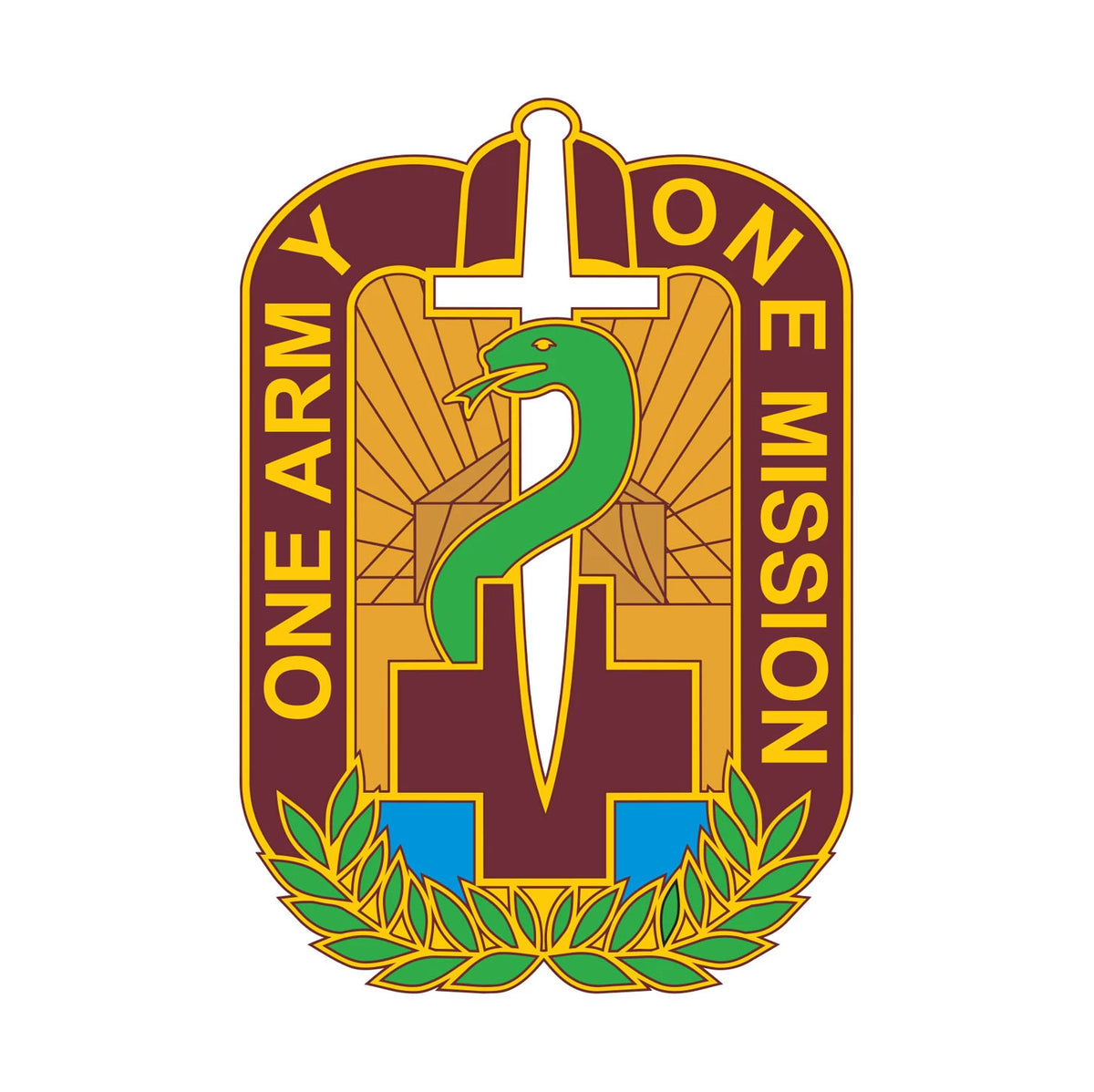 Official 48th Combat Support Hospital U.S. Army Merchandise | Medical ...