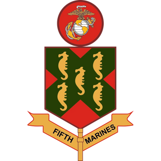 5th Marine Regiment (5th Marines) Logo Emblem Crest Insignia