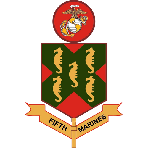 5th Marine Regiment (5th Marines) Logo Emblem Crest Insignia