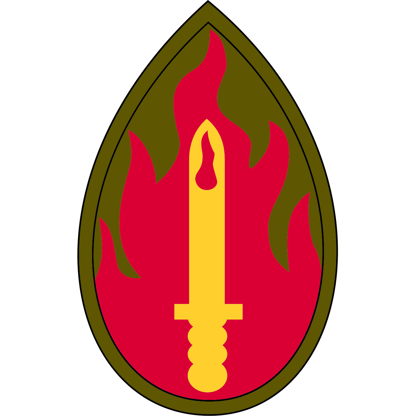 63rd Infantry Division U.S. Army DUI SSI CSIB Patch Logo Decal Emblem Crest Insignia Sticker