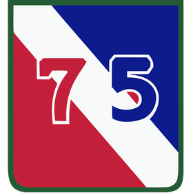 75th Infantry Division U.S. Army DUI SSI CSIB Patch Logo Decal Emblem Crest Insignia Sticker