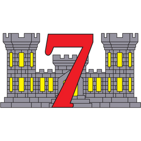 7th Engineer Support Battalion (7th ESB) Logo Emblem