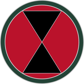7th Infantry Division SSI Logo Emblem Crest Insignia
