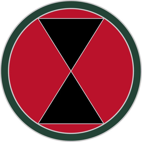 7th Infantry Division SSI Logo Emblem Crest Insignia