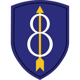 8th Infantry Division SSI Logo Emblem Crest Insignia