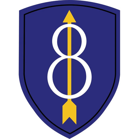 8th Infantry Division SSI Logo Emblem Crest Insignia