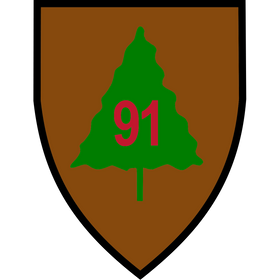 91st Infantry Division U.S. Army DUI SSI CSIB Patch Logo Decal Emblem Crest Insignia Sticker