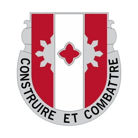 961st Engineer Battalion Patch Logo Decal Emblem Crest Insignia