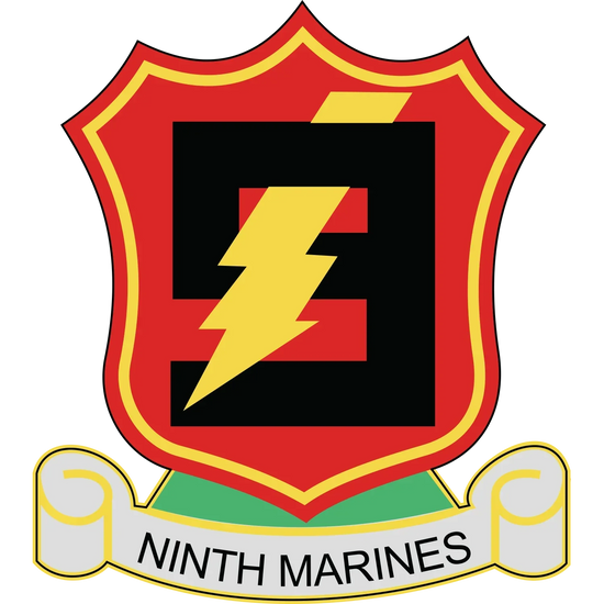 9th Marine Regiment (9th Marines) Logo Emblem Crest Insignia
