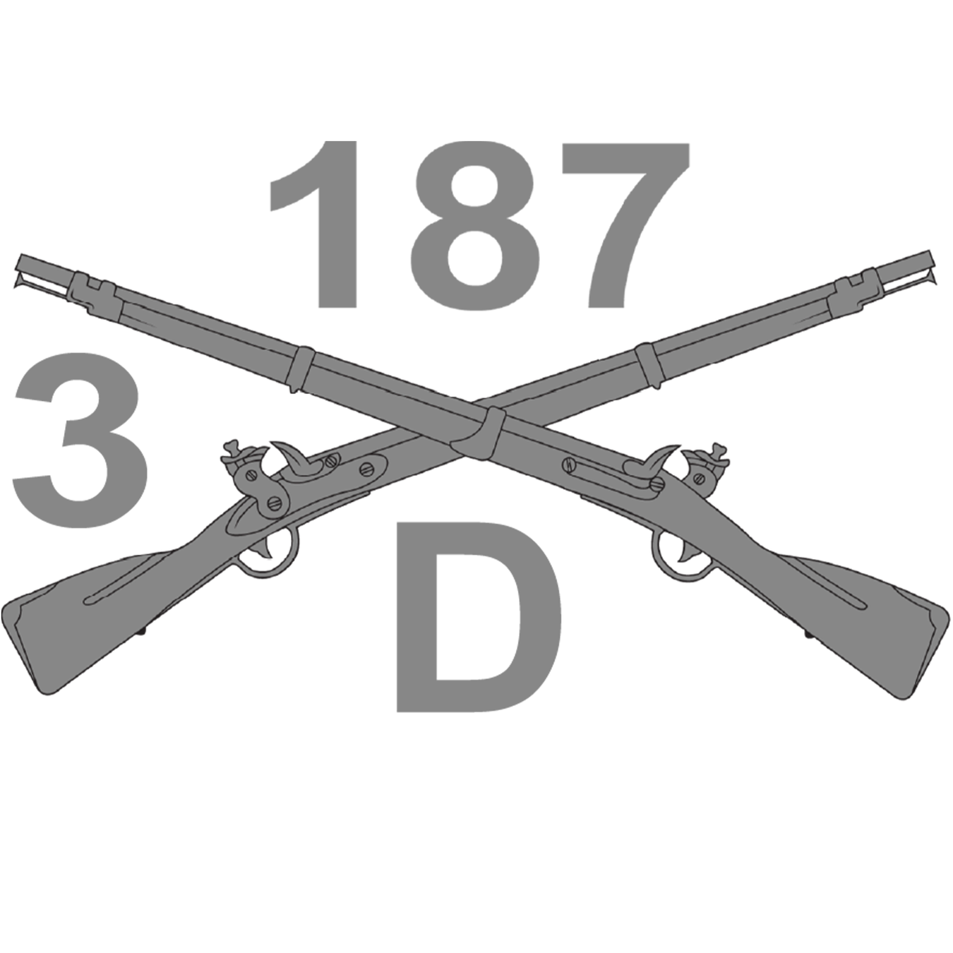 D Co 3-187 Infantry Regiment Merchandise