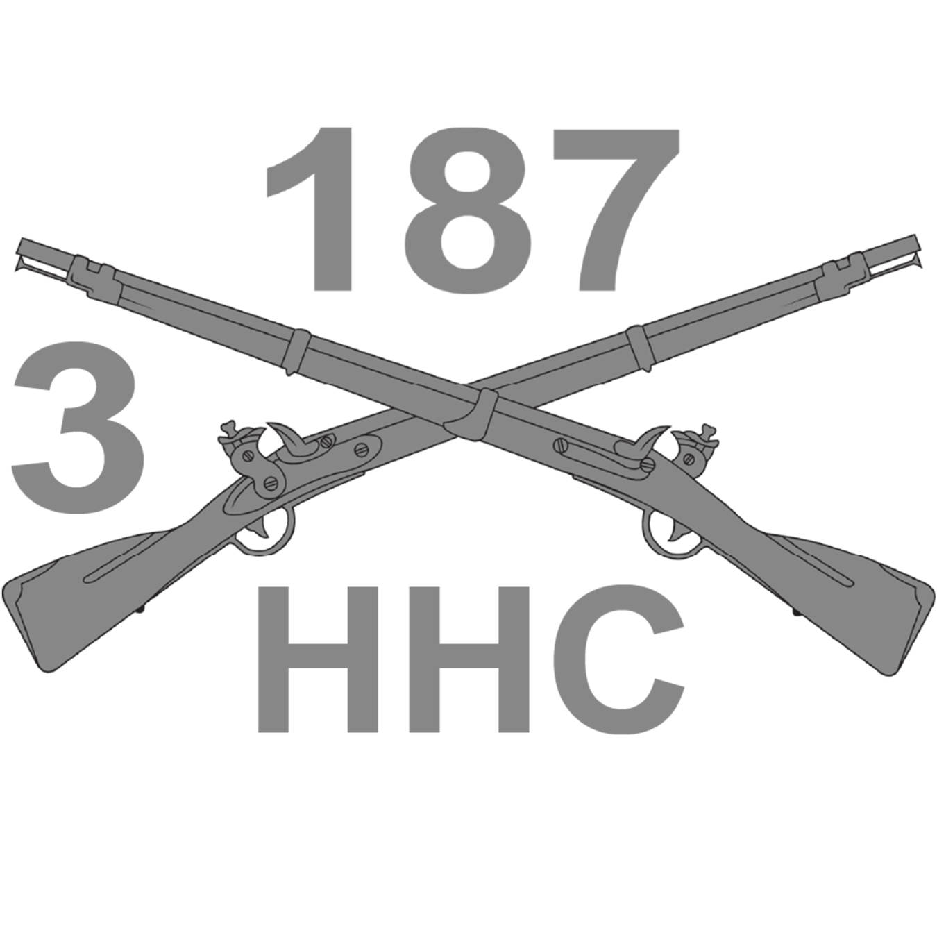 HHC 3-187 Infantry Regiment Merchandise
