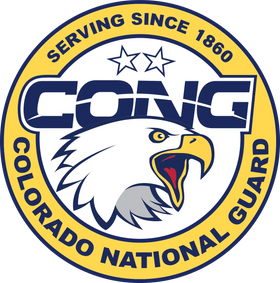 Colorado National Guard Patch Logo Decal Emblem Crest Insignia