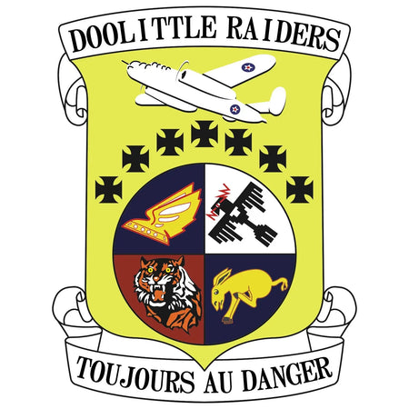 Doolittle Raiders Legacy Logo Emblem Crest