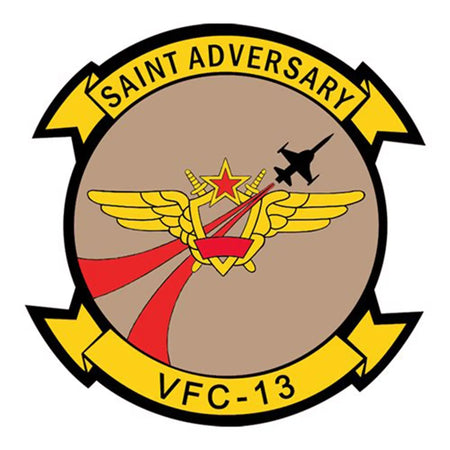 Fighter Squadron Composite 13 (VFC-13) Emblem Logo Crest Insignia