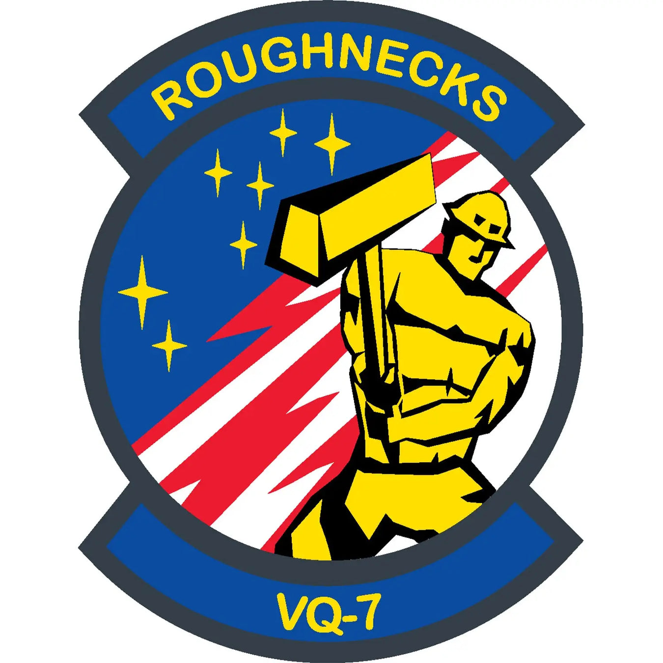 Fleet Air Reconnaissance Squadron 7 (VQ-7) logo decal emblem crest insignia