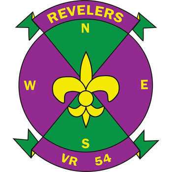 Fleet Logistics Support Squadron 54 (VR-54) Logo Decal Emblem Crest Insignia