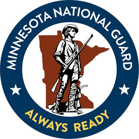 Minnesota National Guard Patch Logo Decal Emblem Crest Insignia 