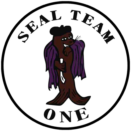 SEAL Team 1 patch logo decal emblem crest insignia