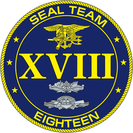 SEAL Team 18 Patch Logo Decal Emblem Crest Insignia