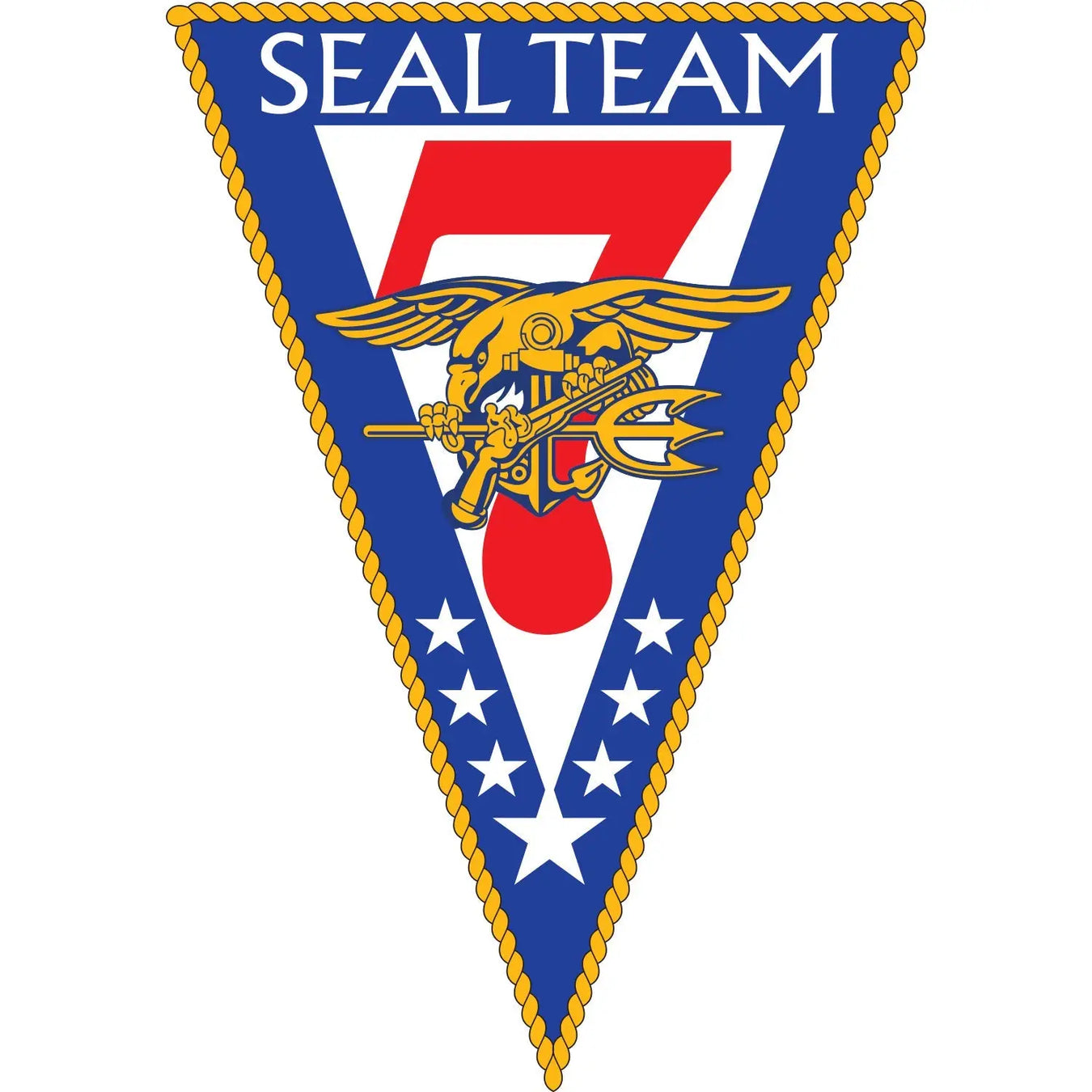 SEAL Team 7 patch logo decal emblem crest insignia