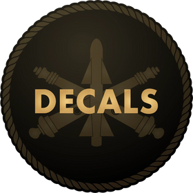 U.S. Army Air Defense Artillery Decals