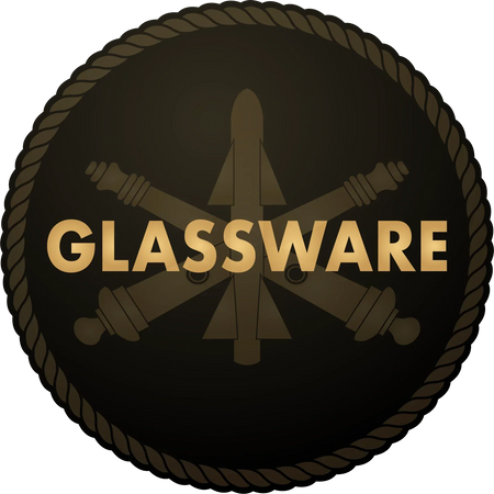 U.S. Army Air Defense Artillery Glassware