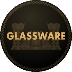 U.S. Army Corps of Engineers Glassware