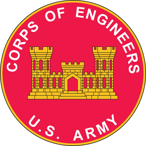 U.S. Army Corps of Engineers (USACE) Logo Emblem