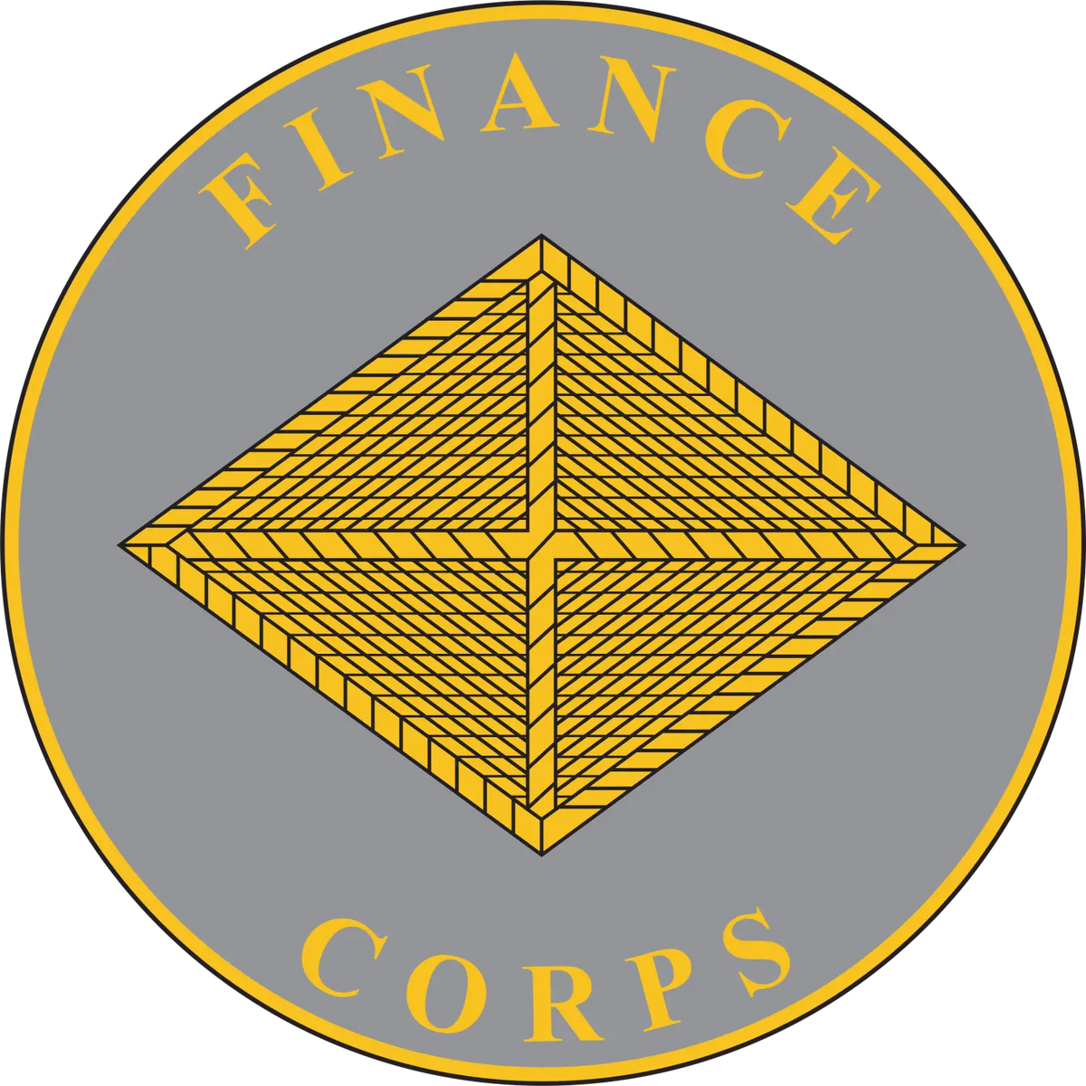 Army Finance Logo Enlisted Finance Corps With US Insignia