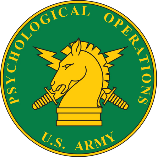 Psyop Inu U.S. Army Psychological Operations (PSYOP) Merchandise