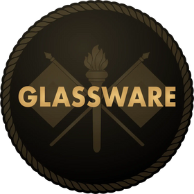 U.S. Army Signal Corps Glassware