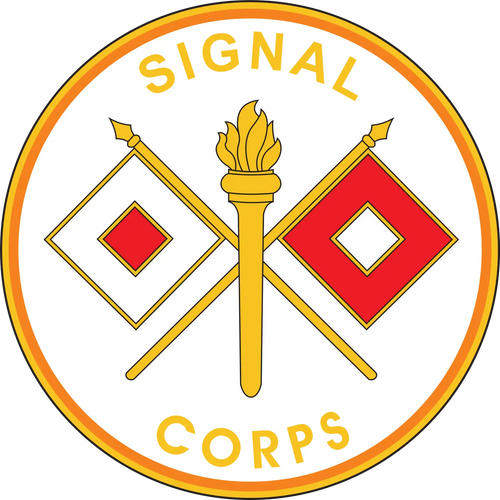 U.S. Army Signal Corps Logo Emblem Crest Insignia