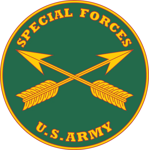 U.S. Army Special Forces Branch Plaque Logo Emblem