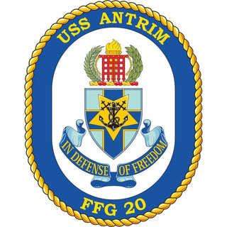 USS Antrim (FFG-20) Logo Emblem Crest
