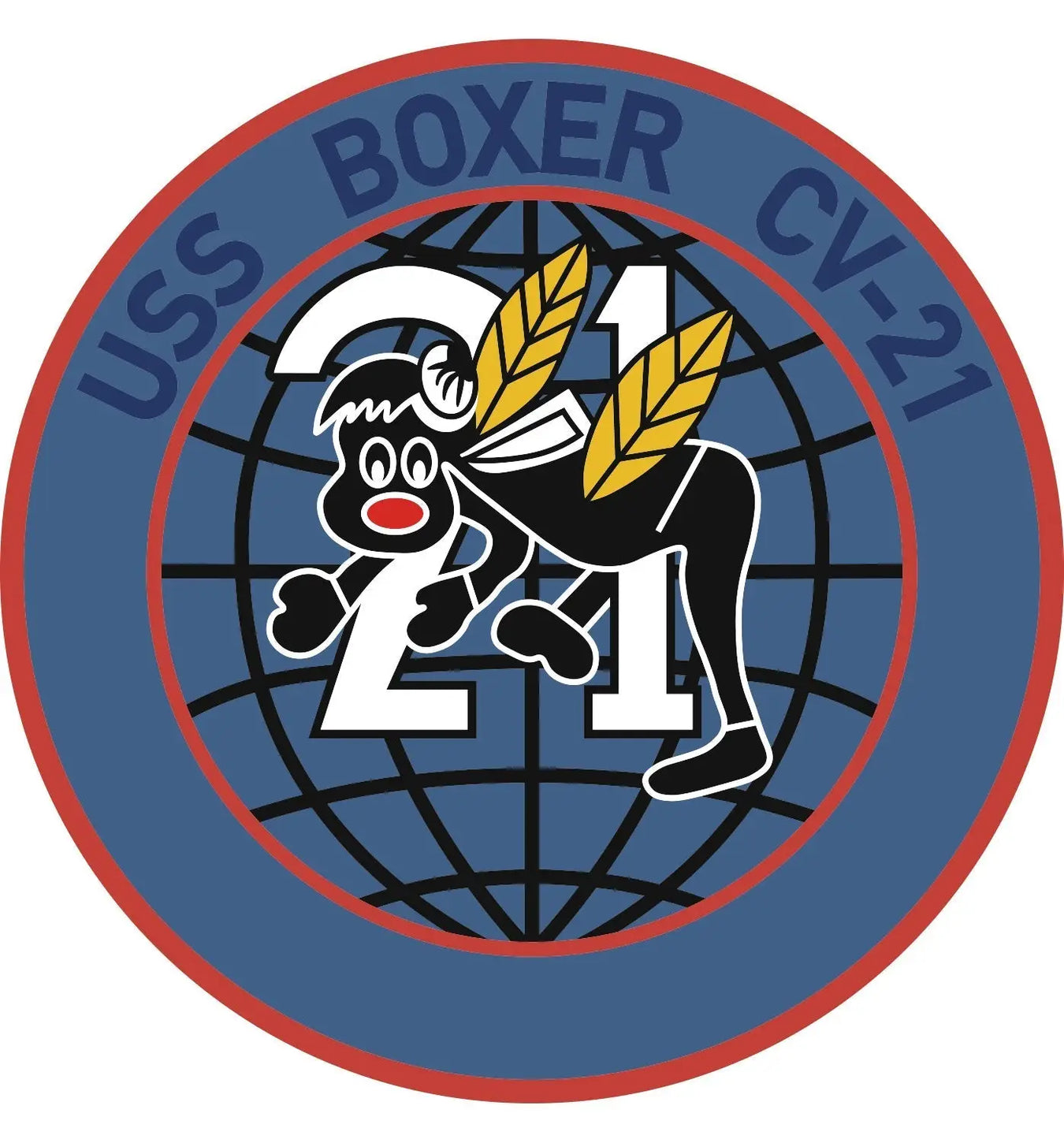 USS Boxer (CV-21) Merchandise - Shop CV-21 T-Shirts, Hoodies, Patches, Hats, Decals, Flags and more!