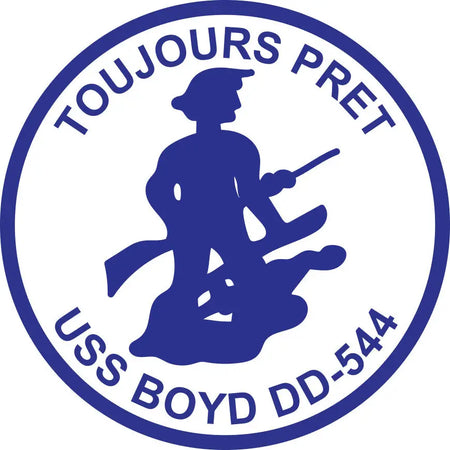 USS Boyd (DD-544) Logo